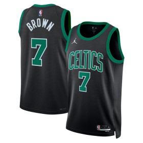 Män Boston Celtics Tröja Jaylen Brown 7 Jordan 2022-23 Statement Edition Grön Swingman